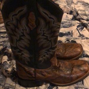 Gypsy Rose leather cowgirl boots